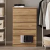 Kommode mit 5 grifflosen Schubladen Sonoma Modernes Design Produktbild-Vorschau 1