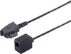 TAE F-Stecker / Western-Buchse 6/4 0,2m Produktbild-Vorschau 2