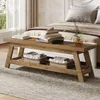 Tribesigns Eingangsbank, aus Holz mit Schuhablage, Produktbild-Vorschau 6