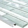 Mosaikfliesen Panorama Silber Weiss Produktbild-Vorschau 1