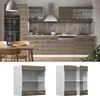 Mobile da cucina in vetro Vicco R-Line Grigio nobile 60 cm, Anteprima dell’immagine prodotto 2