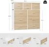 WOLTU Kommode mit 10 Schubladen aus Stoff, Sideboard, Produktbild-Vorschau 3