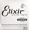 Elixir 14152 Nanoweb Phosphor Bronze - Einzelsaite 052 Produktbild-Vorschau 1