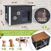 Outentin Hundehütte Outdoor Winterfest – Isoliertes Produktbild-Vorschau 3