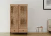 Skříň HWC-N87, skříňka do obývacího pokoje, 3D proutěný Náhled obrázku produktu 9