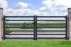 Doppelflügeltor aus Aluminium 3m ANTELAO H.110cm grau Produktbild-Vorschau 5