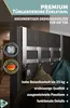 Lindenstein Premium Türgarderobe 4 cm - XXL Edelstahl Produktbild-Vorschau 2