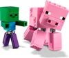A LEGO zombie and a LEGO pig are shown against a white background. Podgląd zdjęcia produktu