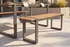 riess-ambiente Moderne Outdoor Sitzbank TAMPA LOUNGE 125cm Produktbild-Vorschau 8