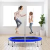 KOMFOTTEU Skladacia trampolína pre 2 osoby, oválna fitness Náhľad obrázku produktu 2