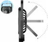 USB ventilátor napájaný batériou, tichý mini stolný Náhľad obrázku produktu 3