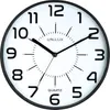 Unilux Wanduhr POP BLACK 400094281+Batterien schwarz Produktbild-Vorschau 1