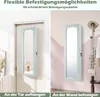 COSTWAY Armadietto per gioielli con illuminazione a LED, 6 Anteprima dell’immagine prodotto 8