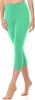 Legging 3/4 en coton pour femme Antié AN60-101 (menthe, L) Voir les images du produit 3