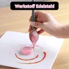 6 Stück Pralinenbesteck Gabelset,Dekorierlöffel Edelstahl Produktbild-Vorschau 5