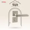 DOMINO Türgriff Drückergarnitur WC - Badezimmer Set | Produktbild-Vorschau 2