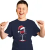 Wein Weihnachtsmütze Weinglas Winzer Weinliebhaber - Produktbild-Vorschau 2