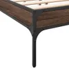 Möbel Bettgestell Braun Eichen-Optik 160x200 cm Produktbild-Vorschau 6