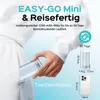 Munddusche Kabellos Zahndusche elektrisch Tragbar 4 Modi & Produktbild-Vorschau 7