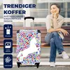 MuchoWow® Koffer Handgepäck Trolley Rollkoffer Kleine Produktbild-Vorschau 2