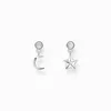 Thomas Sabo H2293-051-14 Damen-Ohrringe Ohrstecker Mond und Produktbild-Vorschau 1