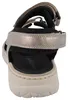 WALDLÄUFER H-Joline Damen Sandale grau beige schwarz Produktbild-Vorschau 3