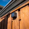 hoftronic Solar-Wandleuchte Louis 4er-Set 1,2W IP65 Schwarz Produktbild-Vorschau 9