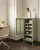 BELIANI Sideboard Mintgrün Stahl Halbhoch Schmal mit Griff Produktbild-Vorschau 4