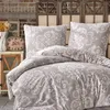 Bettwäsche 200x220 cm. 3 teilig set, beige, 100% Produktbild-Vorschau 1