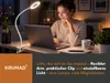 KRUMAD, lámpara de lectura con pinza, luz LED con pinza Vista previa de la imagen del producto 6