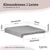 Klemmkissen, Sitzkissen 40cm breit, 35cm Klemmtiefe - weich Produktbild-Vorschau 4