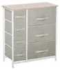 HOMCOM Kommode, dressoir, met 7 lades, metalen frame, Productafbeelding-voorbeeld 1