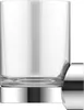 Keuco Glashalter REVA verchromt, mit Echtkristall-Glas Produktbild-Vorschau 4