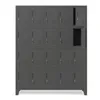 Armoire à 20 compartiments Armoire en métal peint par Voir les images du produit 3