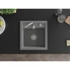 Mexen Vito granitový jednokomorový drez 520 x 490 mm, šedá Náhľad obrázku produktu 4