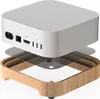 Mac mini M4 Dock,Ständer aus Holz für Mac mini M4/M4 Produktbild-Vorschau 1