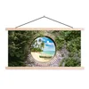 MuchoWow® Textilposter Strand - Palme - Aussicht - Kanu Produktbild-Vorschau 1