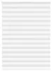 vidaXL Dvojitá roletka, bílá, 155 x 230 cm, šířka látky Náhled obrázku produktu 7