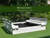 WONDERMAKE® Bac à sable design avec couvercle Banc et fond, Voir les images du produit 6