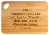 Mr. & Mrs. Panda Schneidebrett Spruch Langhaar Collie Produktbild-Vorschau 1