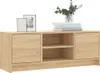 vidaXL TV skříňka Sonoma dub 102x30x37,5 cm výrobek z Náhled obrázku produktu 3