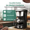 Emerio cafetière avec carafe en verre – 1,25 L café filtre Voir les images du produit 3