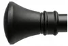 Gardinenstange MONACO 240 cm 2-läufig Ø 25/19 mm Schwarz Produktbild-Vorschau 7