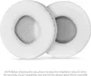 Two white ear pads for headphones are shown on a white background. Náhled obrázku produktu