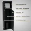 HAGO24 WC Modul Edelstahl Schwarz Einbauschrank Unterputz Produktbild-Vorschau 5