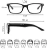 GKA 2in1 Lesebrille 1,0 schwarz Vollrahmen Sehstärke mit Produktbild-Vorschau 3