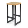 Barhocker Bistrohocker Industriedesign Loft Stahl Produktbild-Vorschau 4