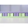 A cross-section of a mattress showing its layered foam structure. Produktbild-Vorschau
