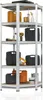 A metal shelving unit filled with various tools and containers. Náhled obrázku produktu