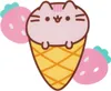 Pusheen - dámské tričko NS7836 (L) (Bílá) Náhled obrázku produktu 3